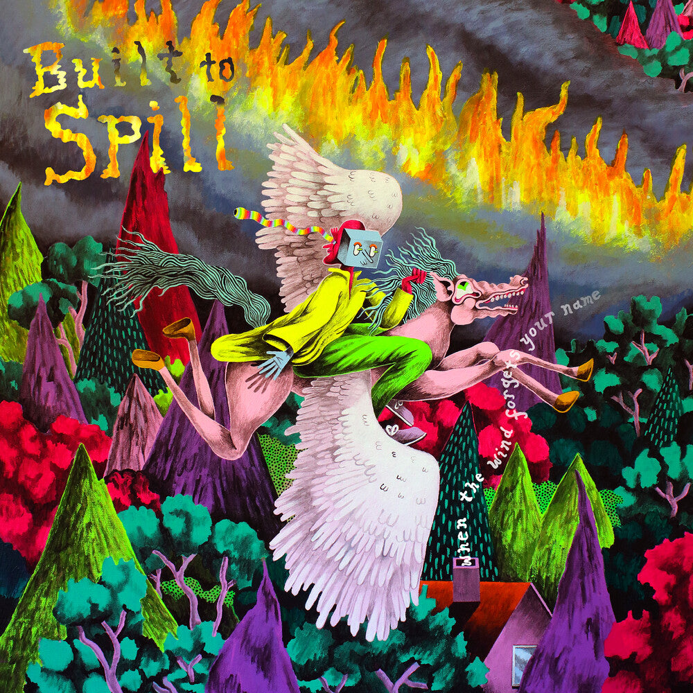 the album cover for Built To Spill - When The Wind Forgets Your Name [Cassette]