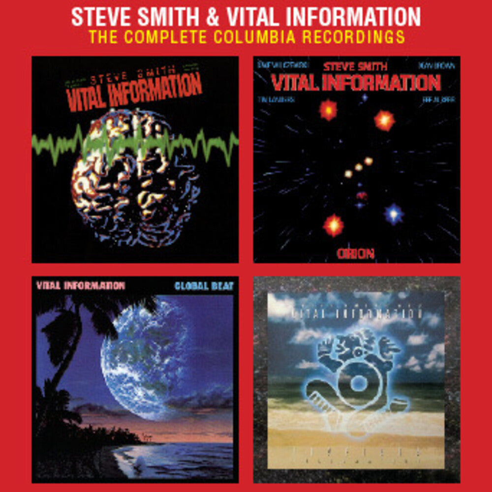 the album cover for Steve Smith  / Vital Information - Complete Columbia Recordings (4 Cd)