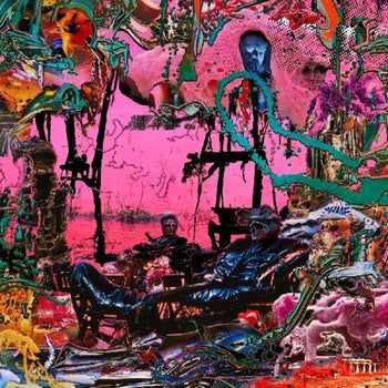 the album cover for black midi - Hellfire