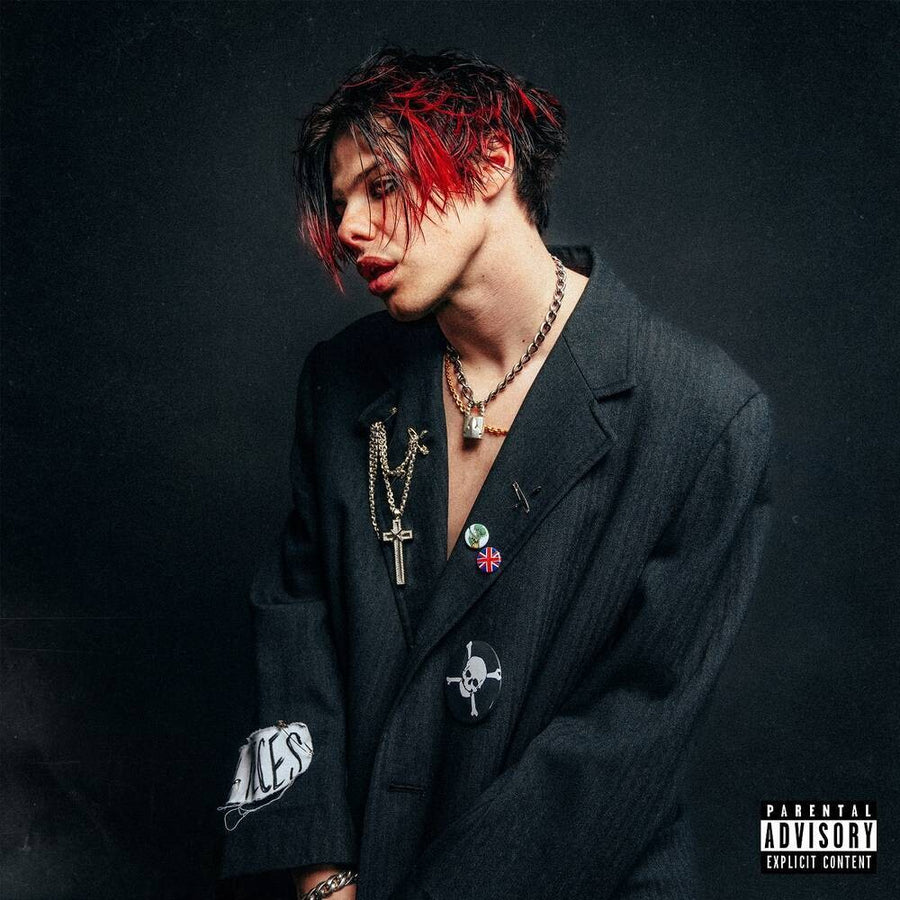 the album cover for YUNGBLUD - YUNGBLUD [Indie Exclusive Limited Edition Pink LP]