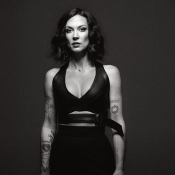 the album cover for Amanda Shires - Take It Like A Man [Red LP]