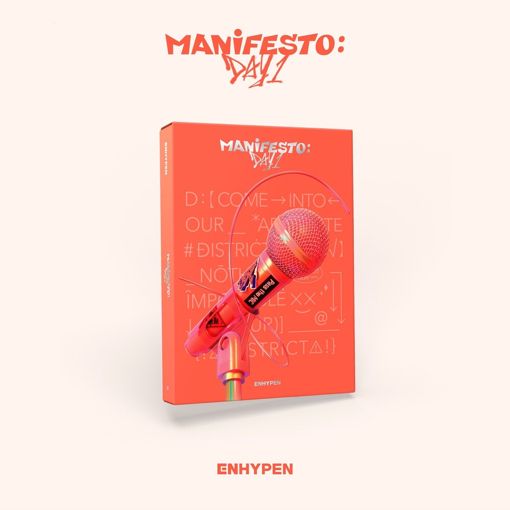 the album cover for ENHYPEN - MANIFESTO : DAY 1 [J Ver.]