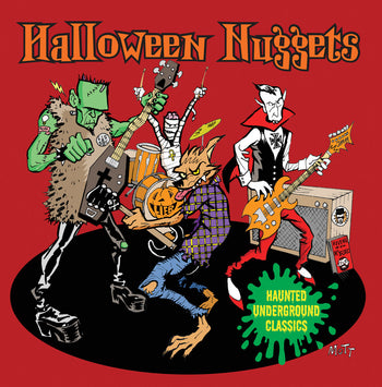 the album cover for Various Artists - Halloween Nuggets: Haunted Underground Classics (Various Artists)