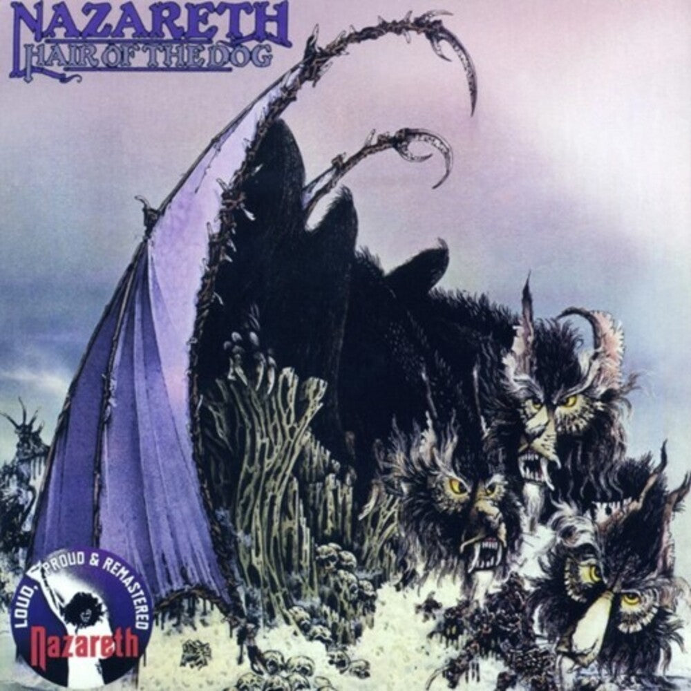 the album cover for Nazareth - Hair Of The Dog (Uk)