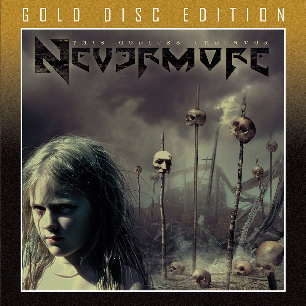 the album cover for Nevermore - This Godless Endeavor (Gold) (Uk)