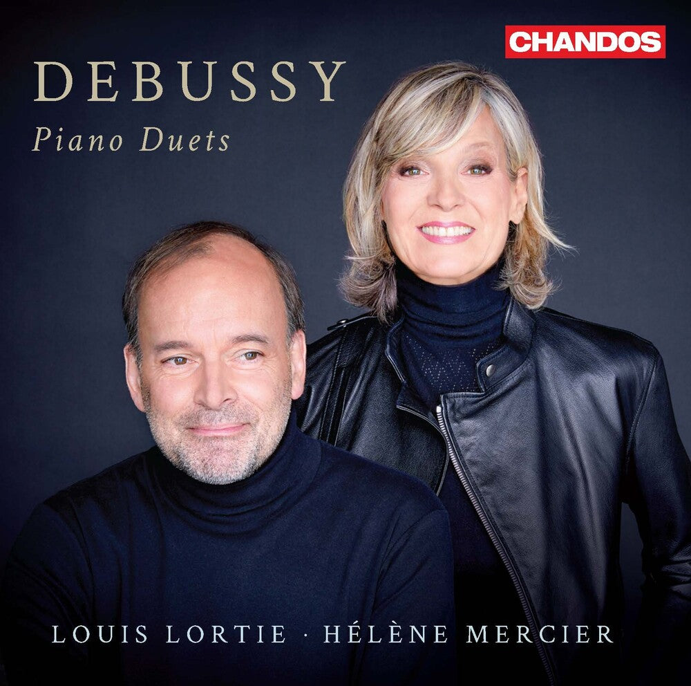 the album cover for Debussy / Lortie / Mercier - Piano Duets
