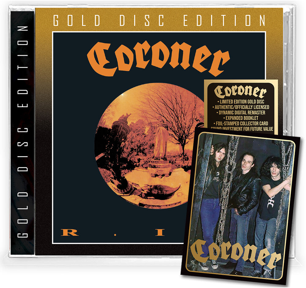 the album cover for Coroner - R.I.P.