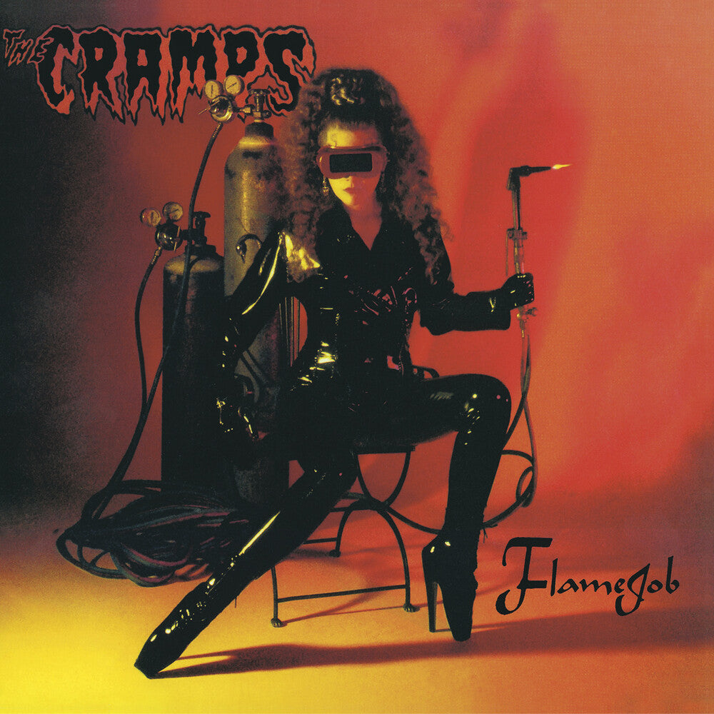 the album cover for Cramps - Flamejob (Hol)