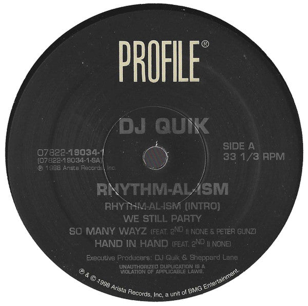 Rhythm-Al-Ism (Over 70 Minutes Of Commercial-Free  - DJ Quik
