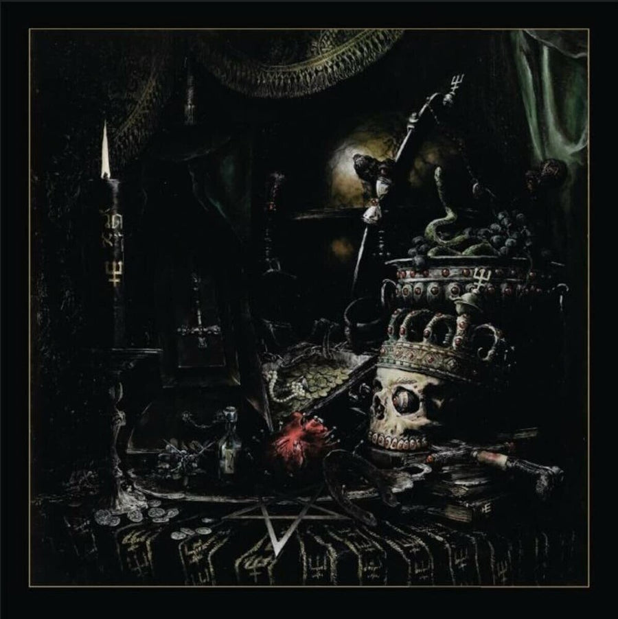 the album cover for Watain - The Wild Hunt