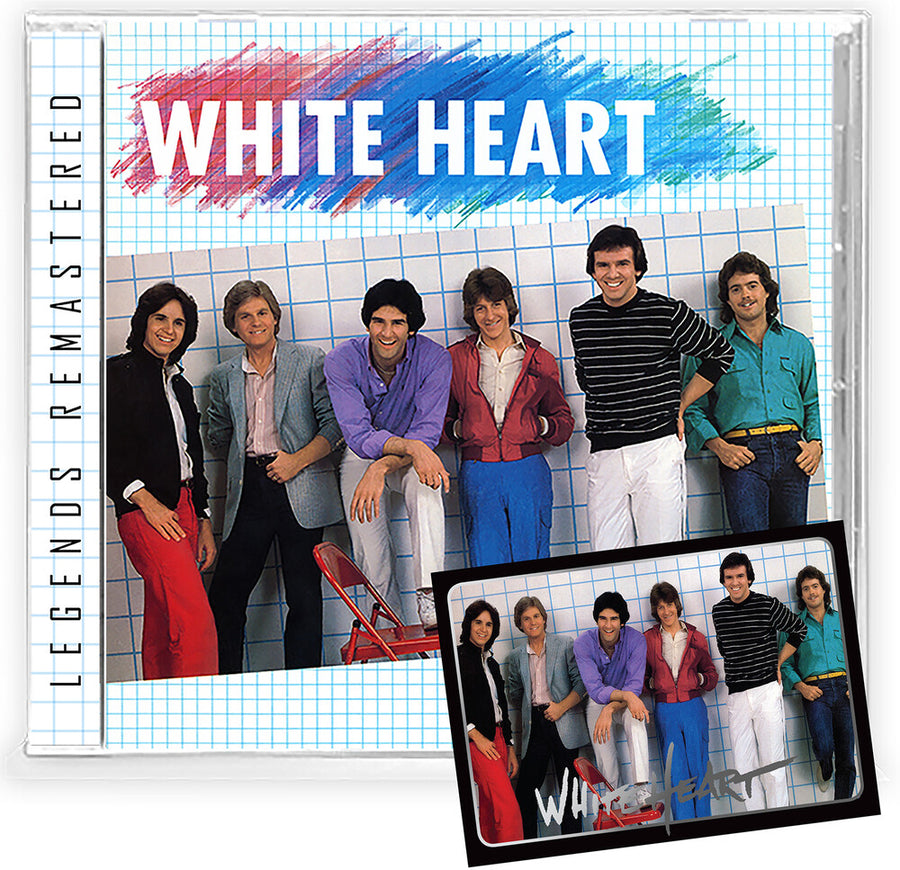 the album cover for White Heart - White Heart