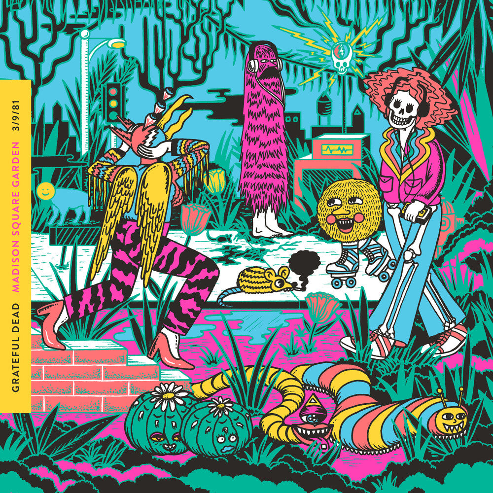 the album cover for Grateful Dead - Madison Square Garden, New York, NY 3/9/81 (Live) [3CD]
