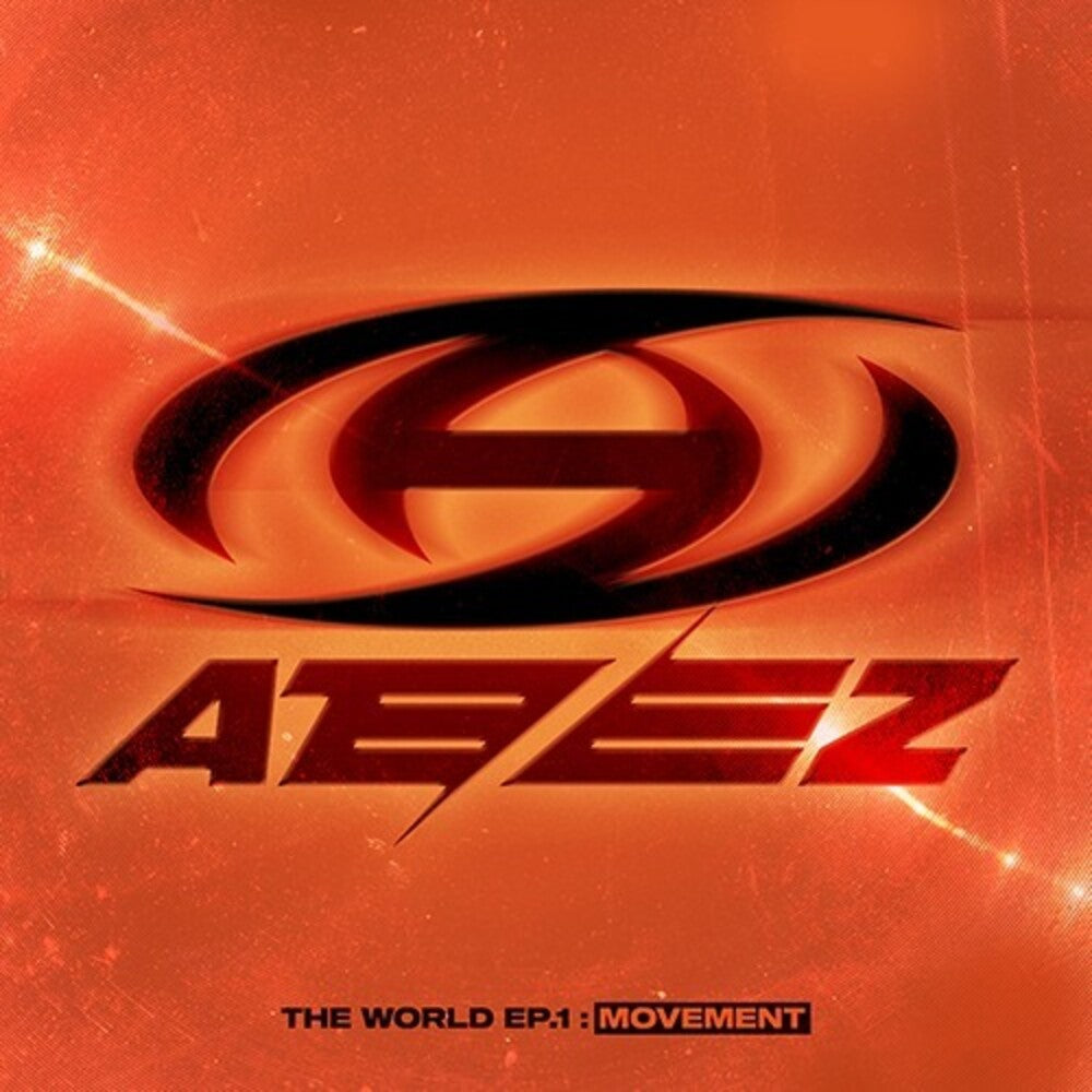 the album cover for Ateez - World Ep.1 - Movement (Post) (Phob) (Phot) [Digipak]