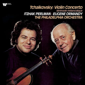 the album cover for Itzhak Perlman - Tchaikovsky: Violin Concerto, Serenade Melancolique