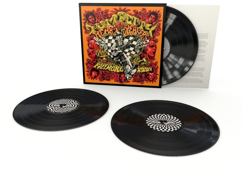 the album cover for Tom Petty & The Heartbreakers - Live At The Fillmore, 1997 [3LP]