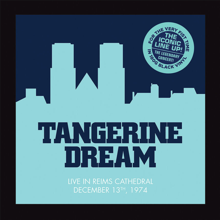 the album cover for Tangerine Dream - Live at the Reims Cathedral 1974 [Indie Exclusive Limited Edition 2LP]