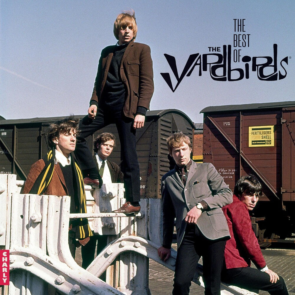 the album cover for Yardbirds - Best Of The Yardbirds (Blue) [Clear Vinyl]