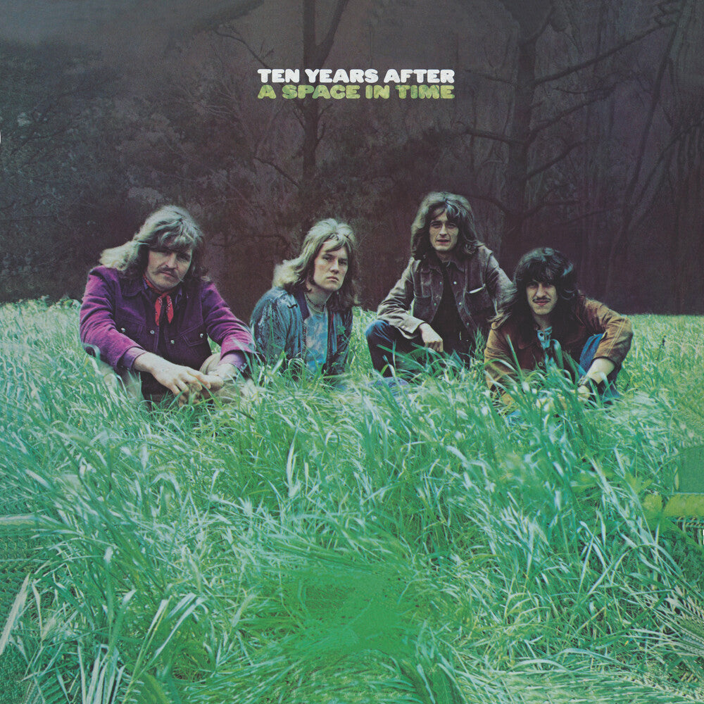 the album cover for Ten Years After - A Space In Time: 50th Anniversary [Indie Exclusive Limited Edition Clear Half-Speed Master LP]