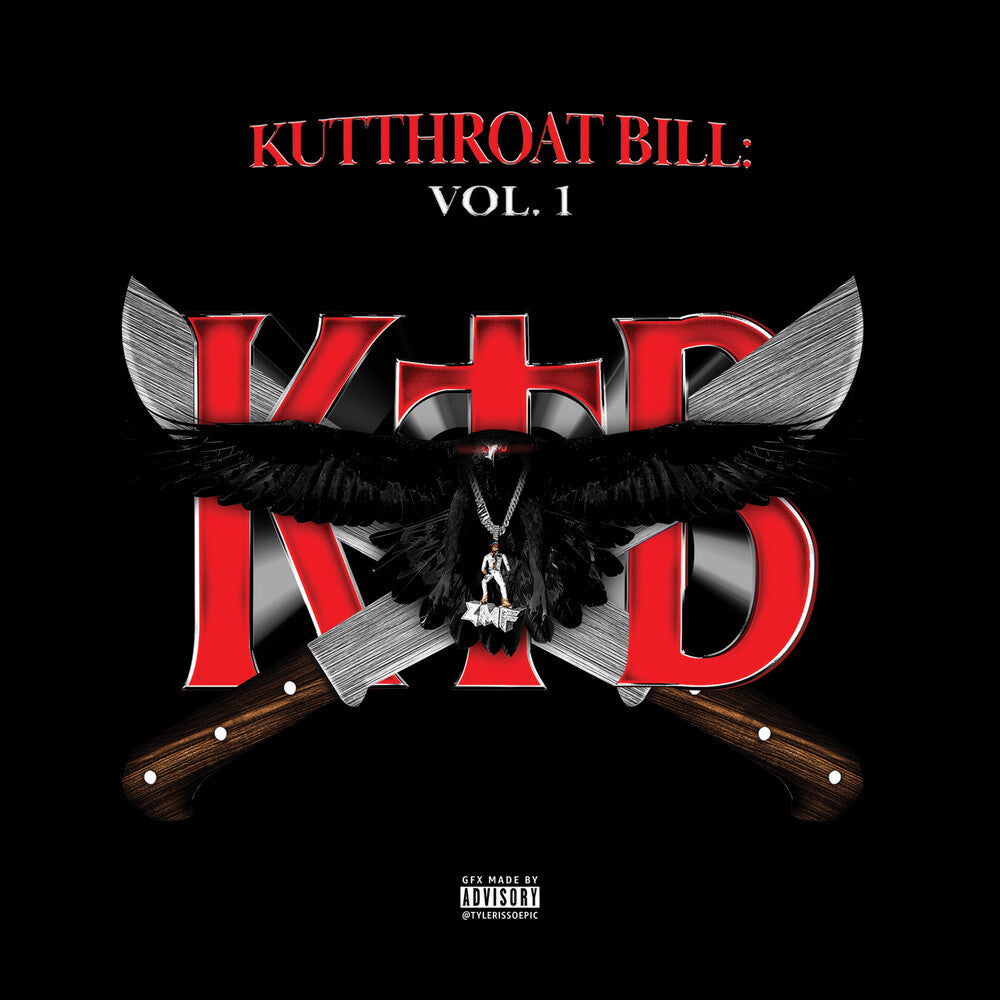 the album cover for Kodak Black - Kutthroat Bill: Vol. 1 (Mod)