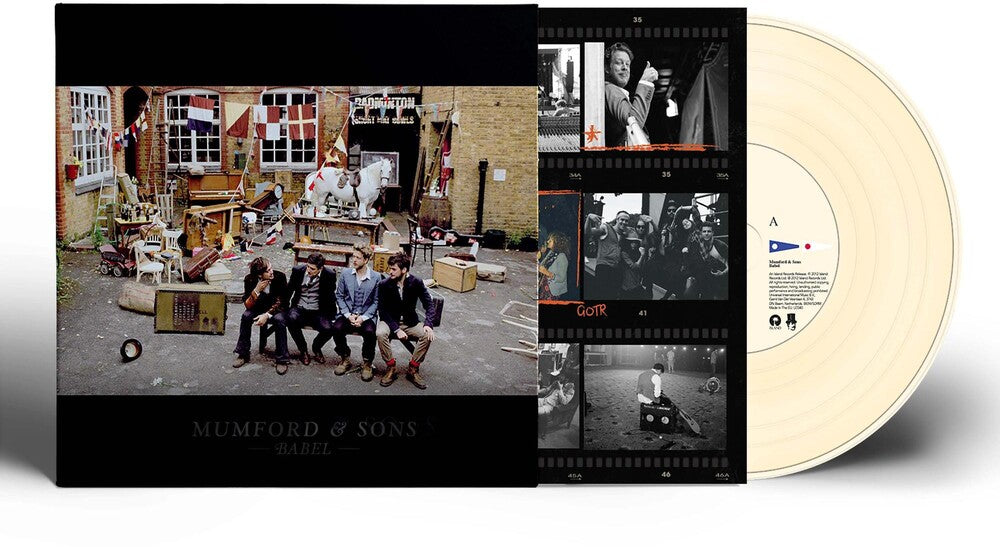 the album cover for Mumford & Sons - Babel: 10th Anniversary [Cream LP]