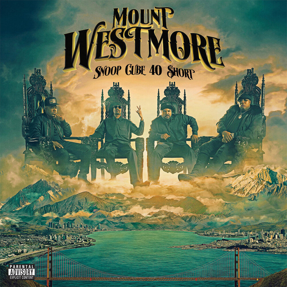 the album cover for Mount Westmore - SNOOP CUBE 40 $HORT