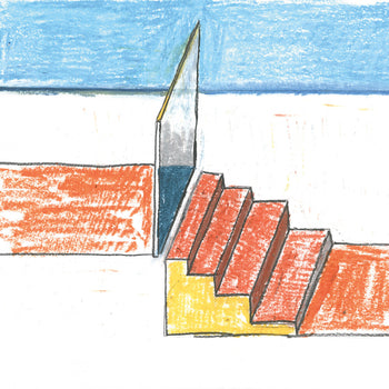 the album cover for Homeshake - Fresh Air: 5 Year Anniversary - Blue & Clear