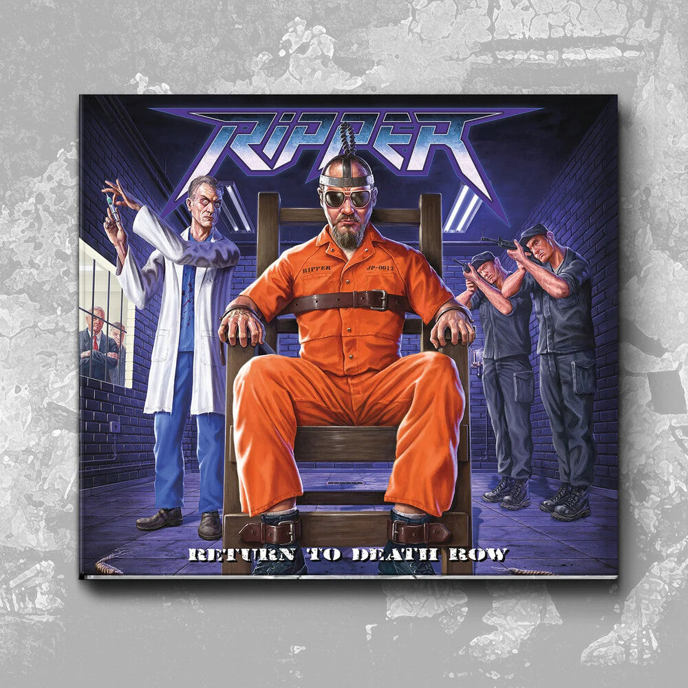 the album cover for Ripper - Return To Death Row [Digipak]