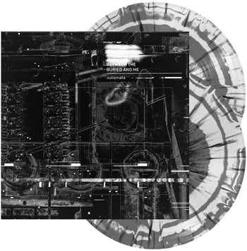 the album cover for Between The Buried And Me - Automata [Silver w/ Black & Silver Splatter 2LP]