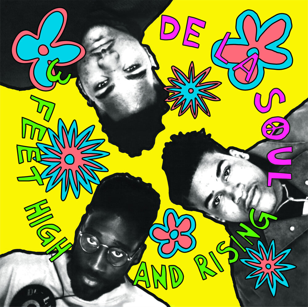 the album cover for De La Soul - 3 Feet High And Rising [Yellow 2LP]