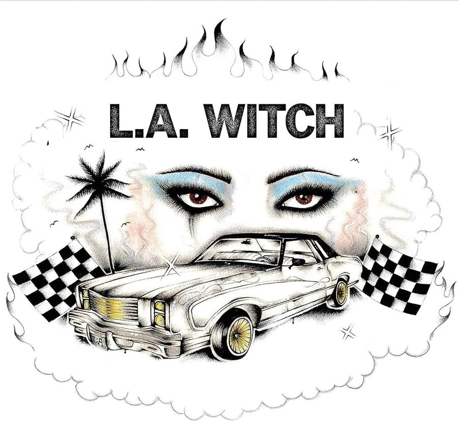 the album cover for L.A. Witch - L.A. Witch - Coke Bottle Green [Colored Vinyl] (Grn)
