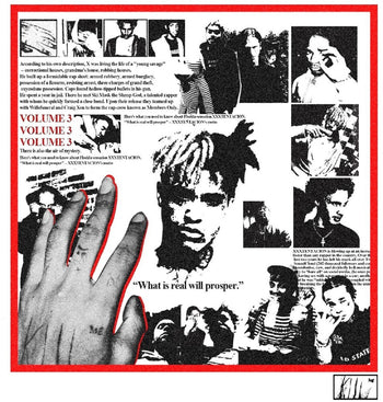 the album cover for XXXTentacion - XXXtentacion Presents: Members Only Vol. 3 [2LP]