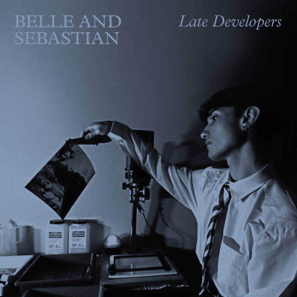 the album cover for Belle And Sebastian - Late Developers