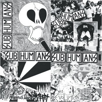 the album cover for Subhumans - Subhumans