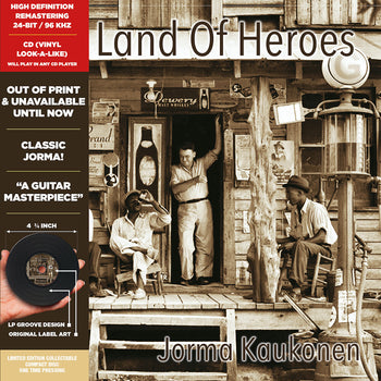 the album cover for Jorma Kaukonen - Land Of Heroes (Clcb) [Deluxe] [Remastered] (Spec) [Reissue]