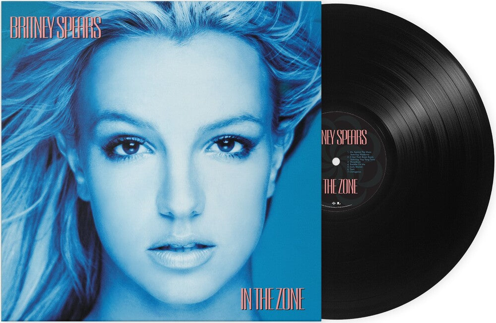 the album cover for Britney Spears - In The Zone [LP]