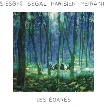 the album cover for Sissoko Segal Parisien Peirani - Les Egares