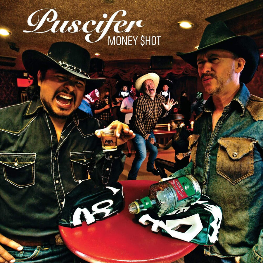 the album cover for Puscifer - Money Shot