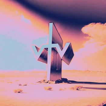 the album cover for Des Rocs - Dream Machine [Indie Exclusive Limited Edition White/Gold Galaxy LP]