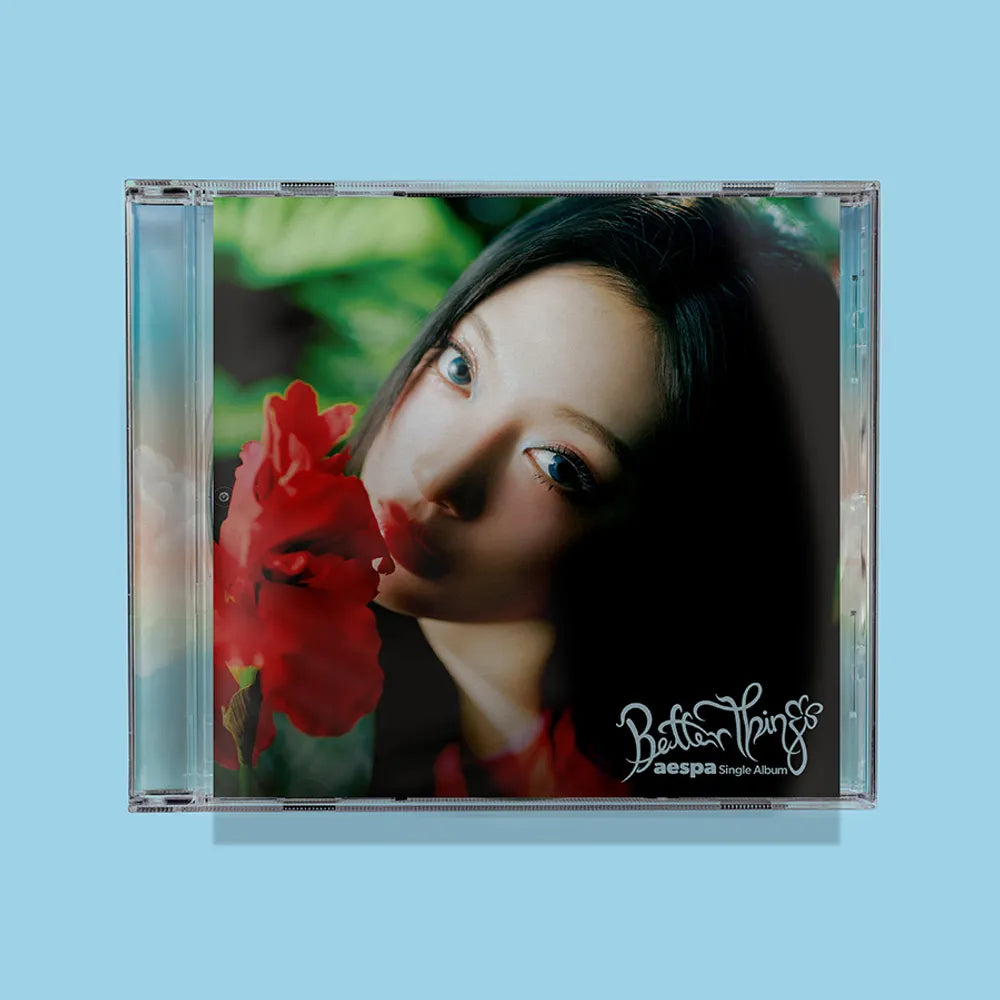 the album cover for Aespa - Better Things [Indie Exclusive Limited Edition CD Single - NINGNING Cover]