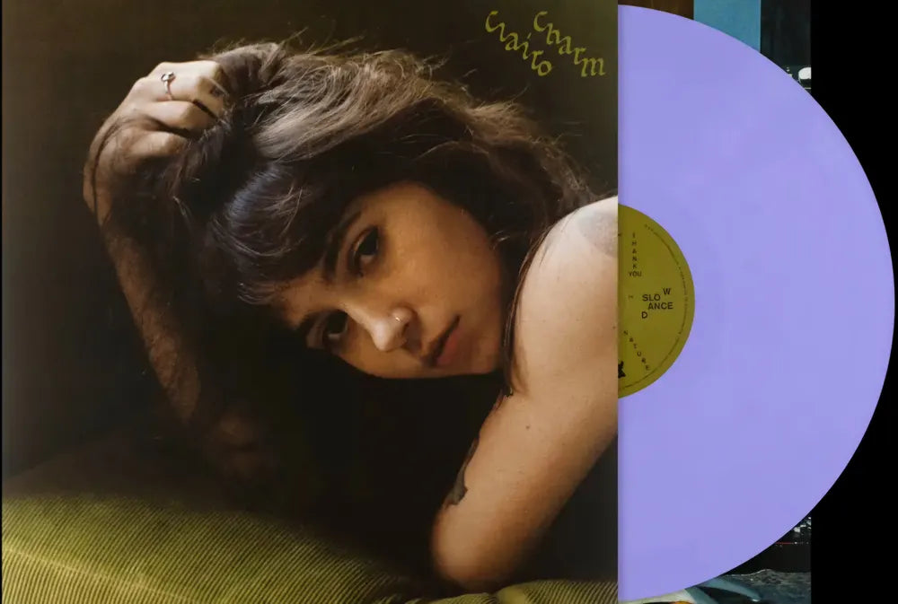 the album cover for Clairo - Charm [Purple LP]