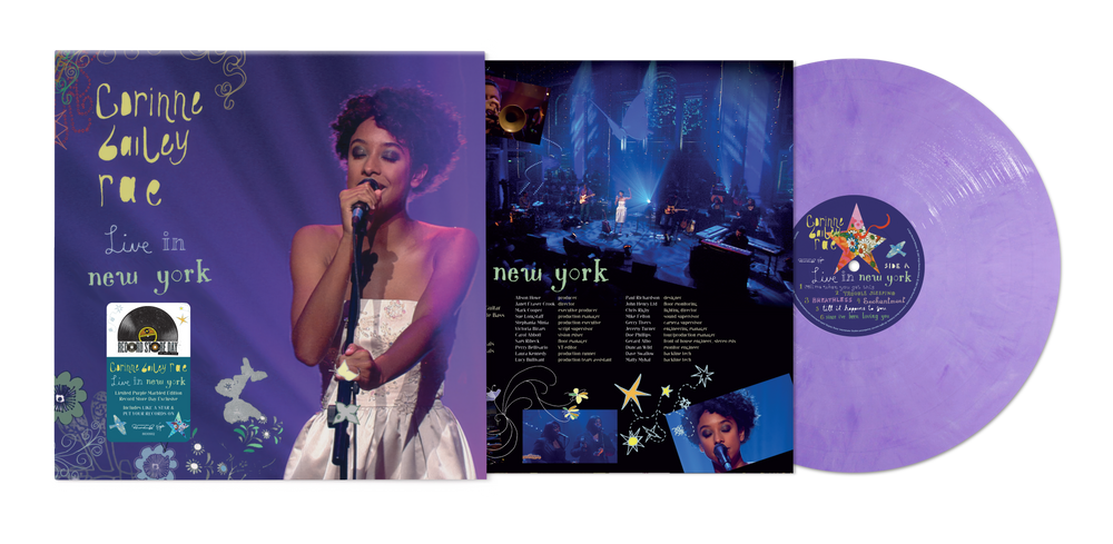 the album cover for Corinne Bailey Rae - Live At Webster Hall, New York [RSD 2026]