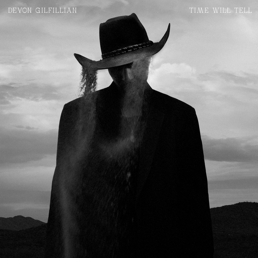 the album cover for Devon Gilfillian - Time Will Tell [Eco-mix Yellow vinyl]