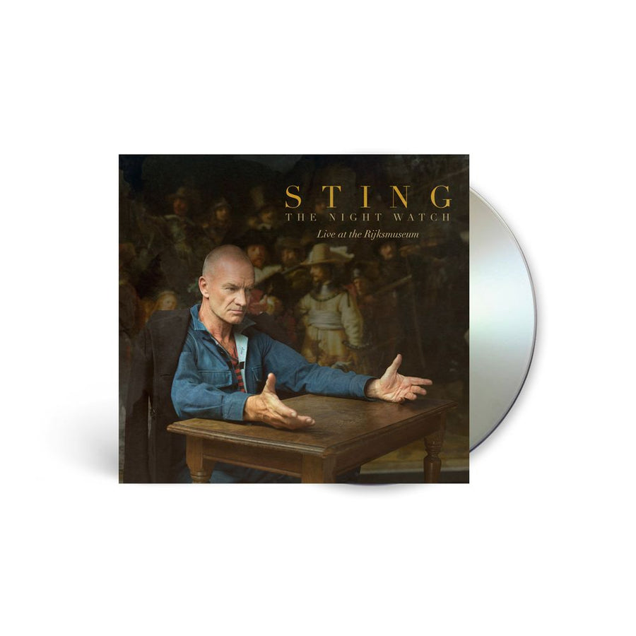 the album cover for Sting - The Night Watch (Live at the Rijksmuseum)