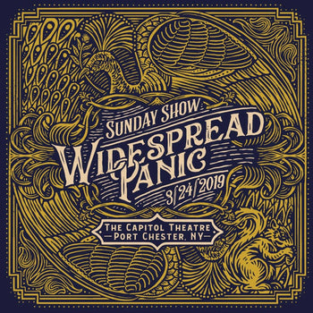 the album cover for Widespread Panic - Sunday Show [Indie Exclusive Colored Vinyl Box] (Reissue)