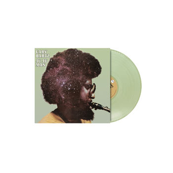 the album cover for Gary Bartz - Ju Ju Man [RSD Essentials Indie Exclusive Sky Blue 180g]