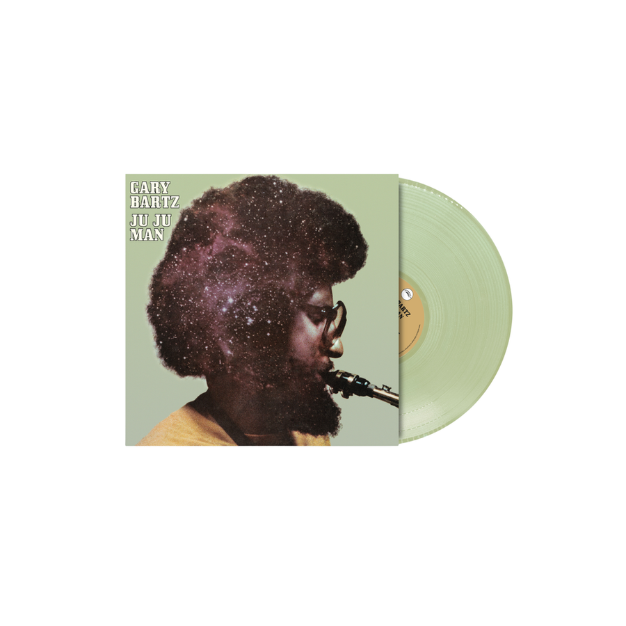 the album cover for Gary Bartz - Ju Ju Man [RSD Essentials Indie Exclusive Sky Blue 180g]