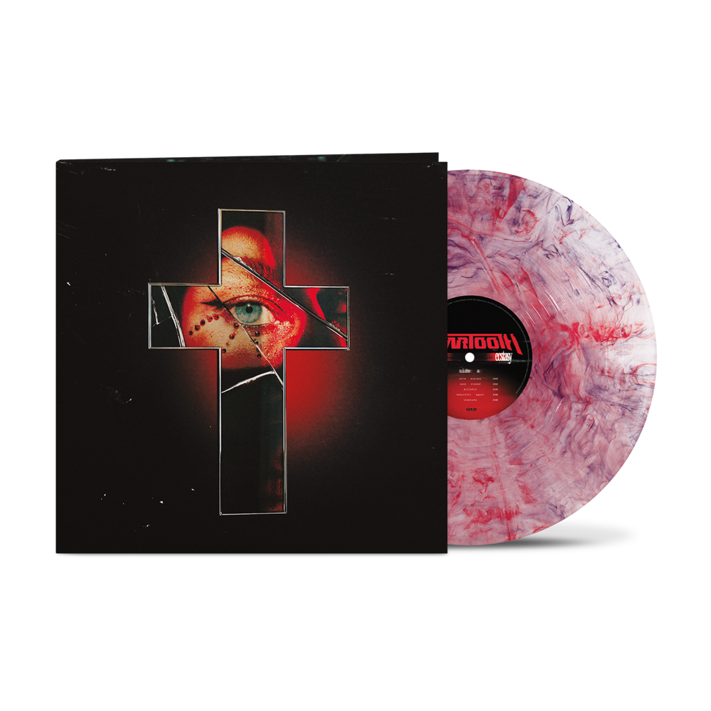 the album cover for Beartooth - Pure Ecstasy [Bloodshot]