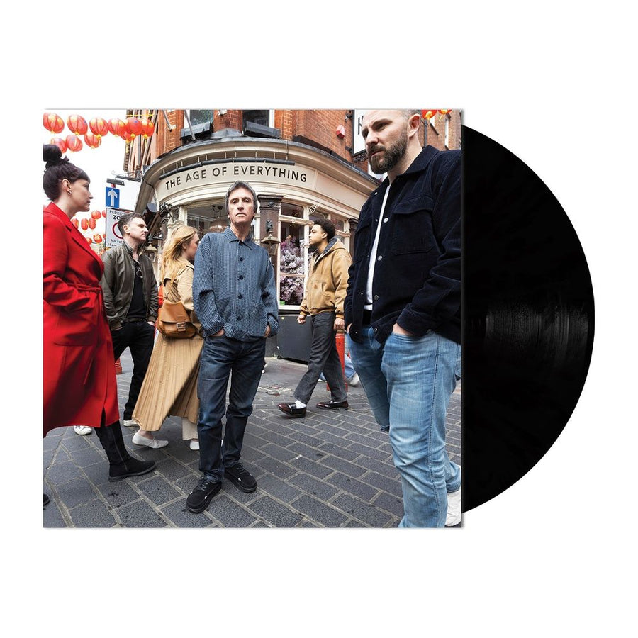 the album cover for Johnny Marr - The Age of Everything [Black]