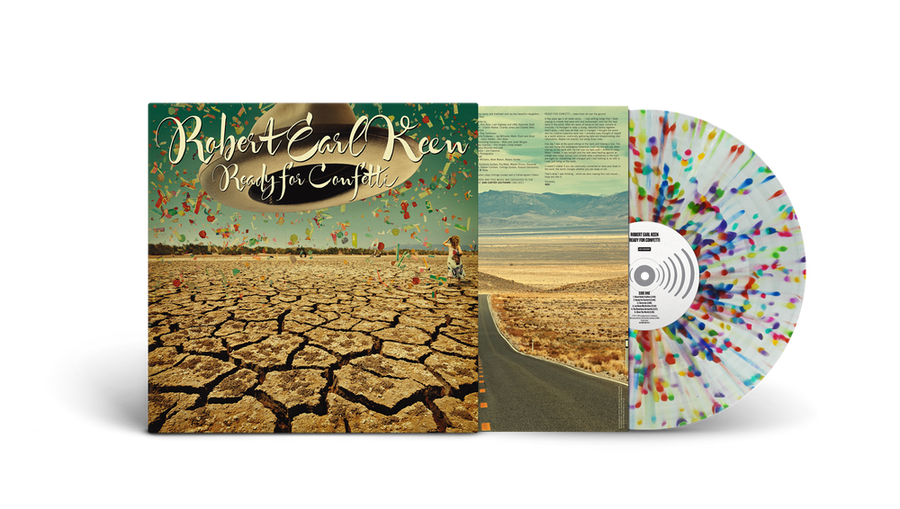 the album cover for Robert Earl Keen - Ready for Confetti [Confetti]