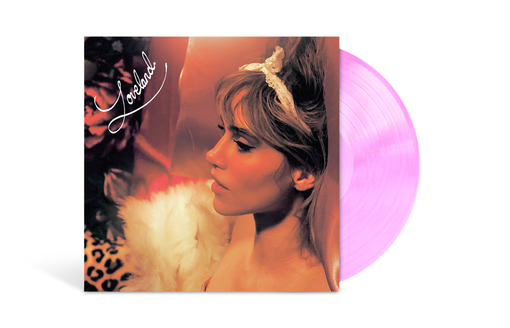 the album cover for Suki Waterhouse - Loveland (Neon Flamingo Pink with Alt Cover) [Bonus Track]